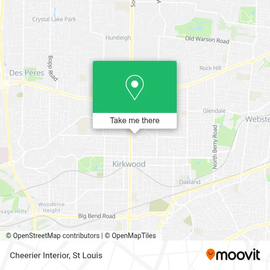 Cheerier Interior map