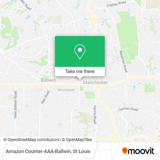 Amazon Counter-AAA-Ballwin map