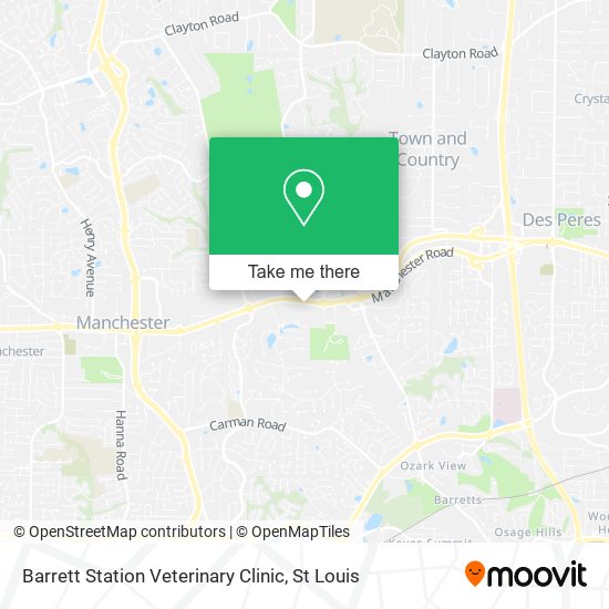 Barrett Station Veterinary Clinic map