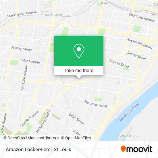 Amazon Locker-Femi map