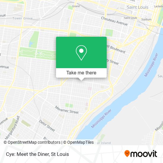 Mapa de Cye: Meet the Diner
