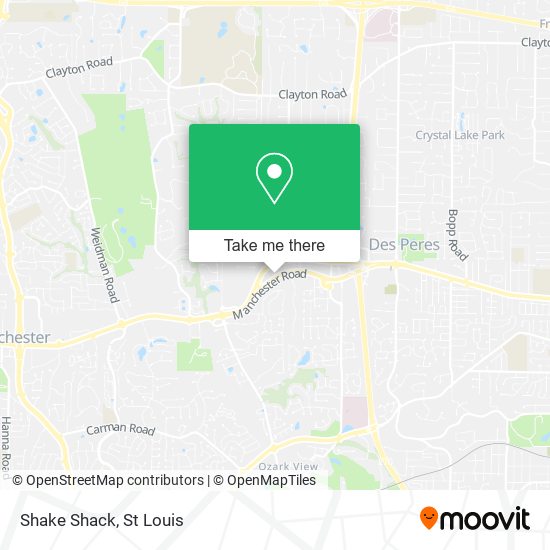 Mapa de Shake Shack