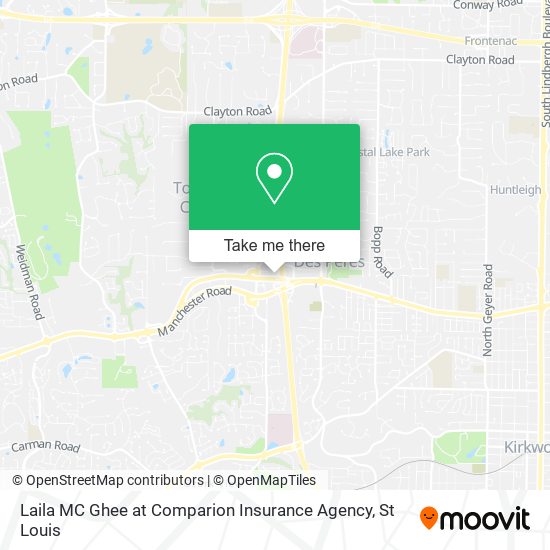 Mapa de Laila MC Ghee at Comparion Insurance Agency