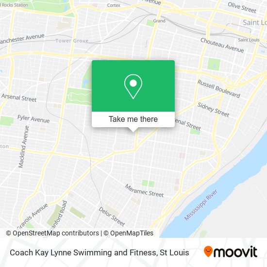 Mapa de Coach Kay Lynne Swimming and Fitness