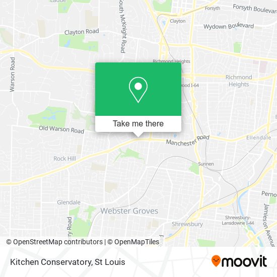 Kitchen Conservatory map