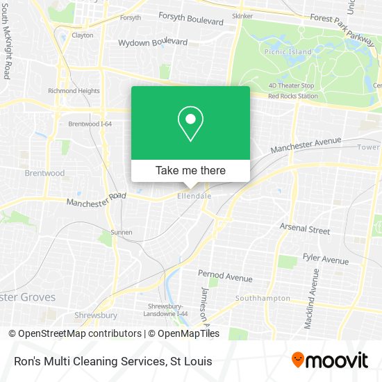 Mapa de Ron's Multi Cleaning Services