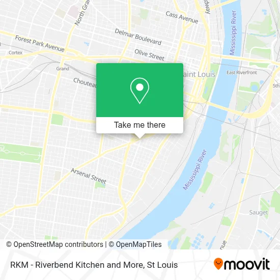 RKM - Riverbend Kitchen and More map