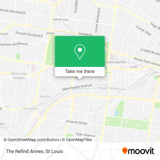 Mapa de The Refind Annex