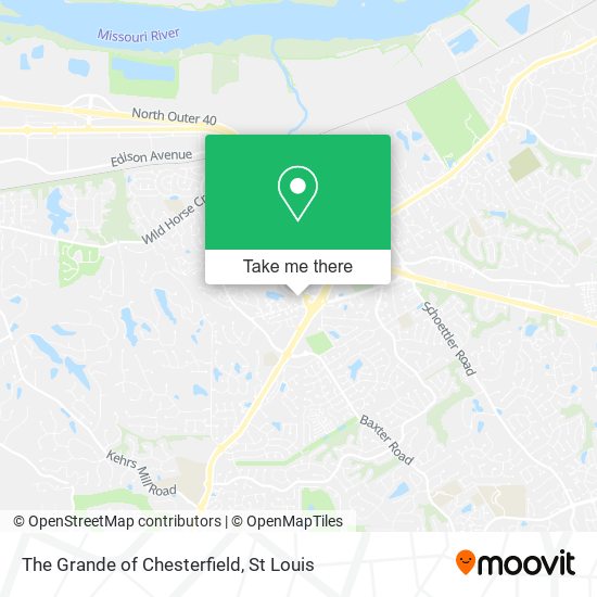 The Grande of Chesterfield map