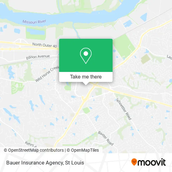 Bauer Insurance Agency map