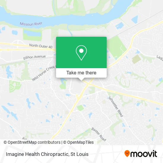 Imagine Health Chiropractic map
