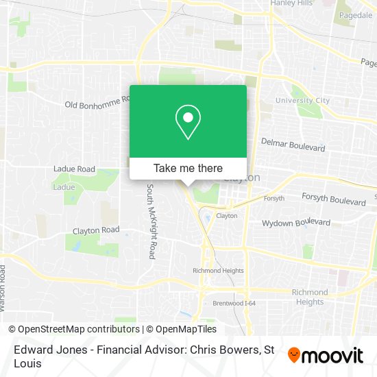 Edward Jones - Financial Advisor: Chris Bowers map