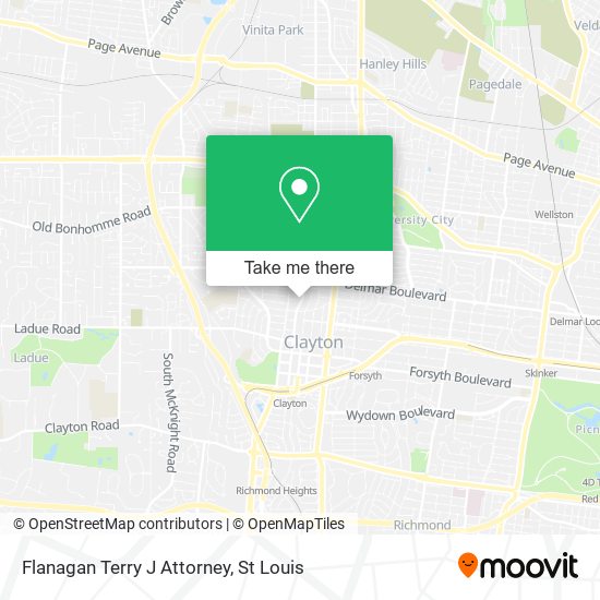 Mapa de Flanagan Terry J Attorney