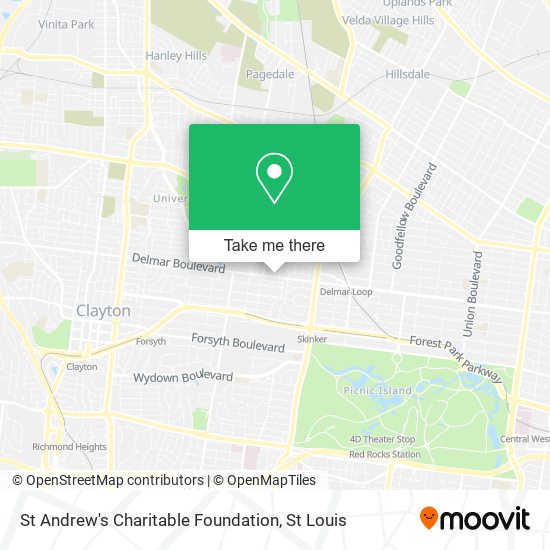 St Andrew's Charitable Foundation map