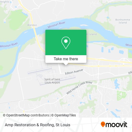 Amp Restoration & Roofing map