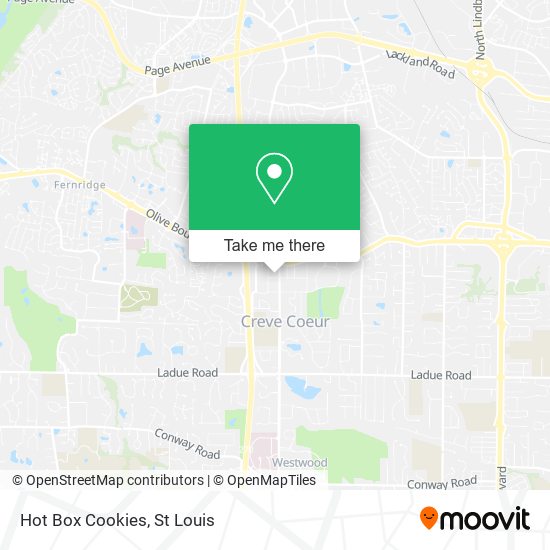 Hot Box Cookies map