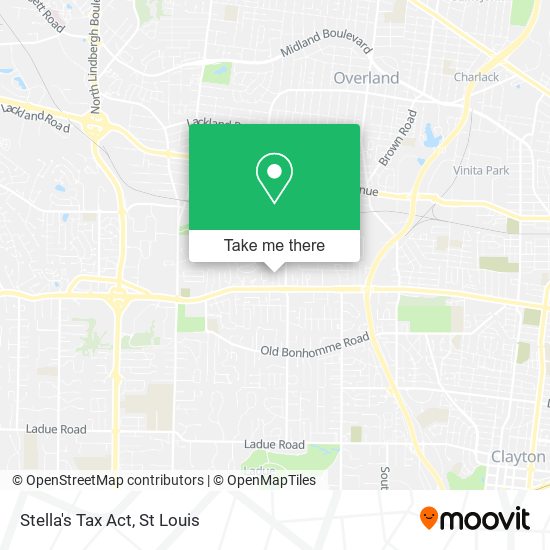 Mapa de Stella's Tax Act
