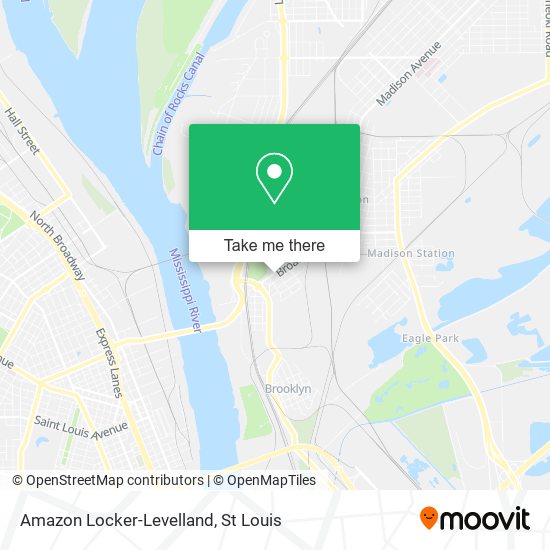 Amazon Locker-Levelland map