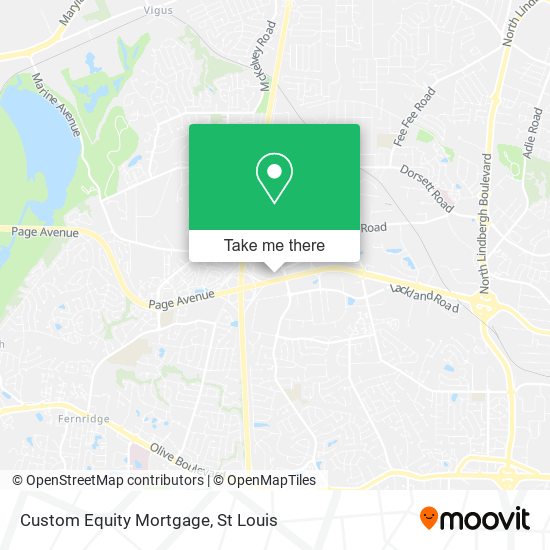 Mapa de Custom Equity Mortgage
