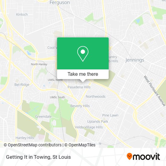 Getting It in Towing map