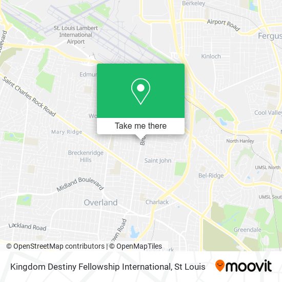 Kingdom Destiny Fellowship International map