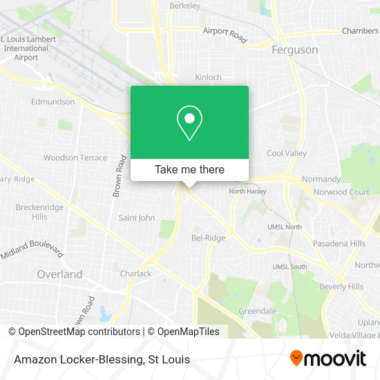 Amazon Locker-Blessing map