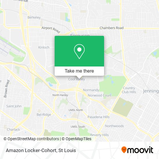 Amazon Locker-Cohort map