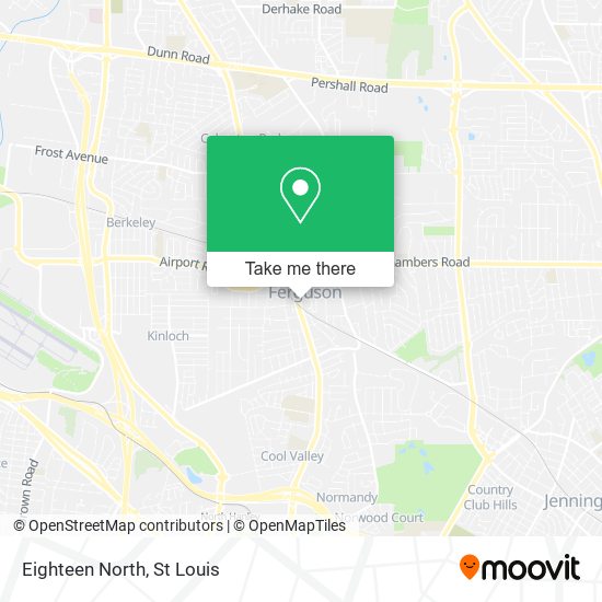 Mapa de Eighteen North
