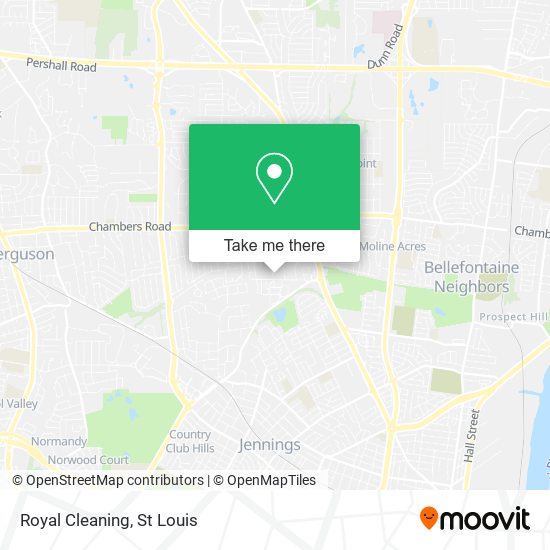 Royal Cleaning map
