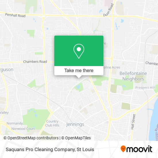 Saquans Pro Cleaning Company map