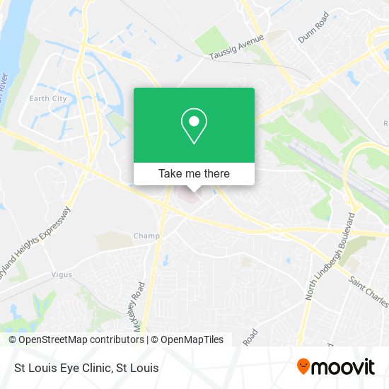 St Louis Eye Clinic map