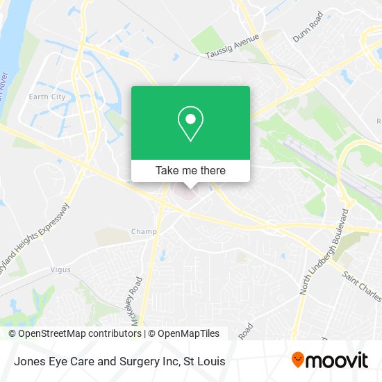 Mapa de Jones Eye Care and Surgery Inc