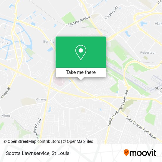 Scotts Lawnservice map