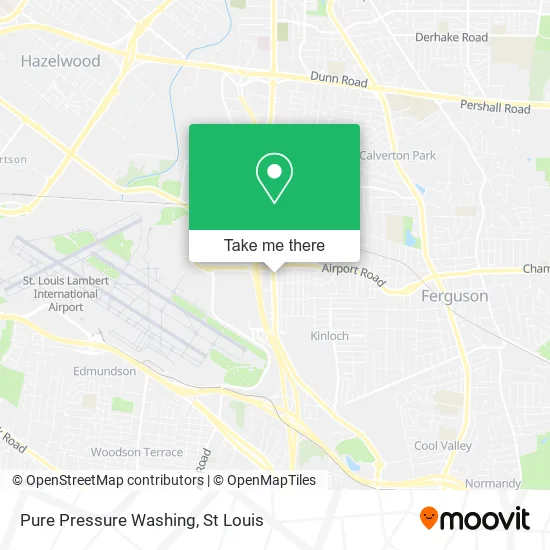 Pure Pressure Washing map
