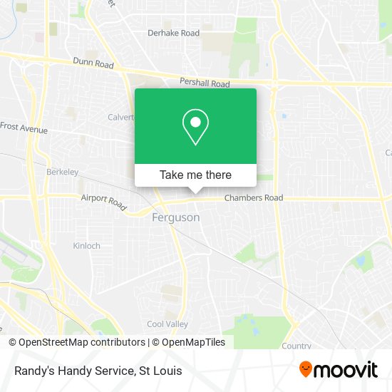Randy's Handy Service map