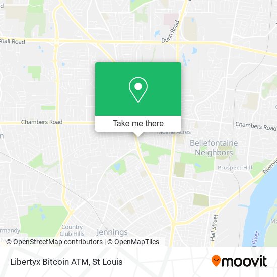 Libertyx Bitcoin ATM map