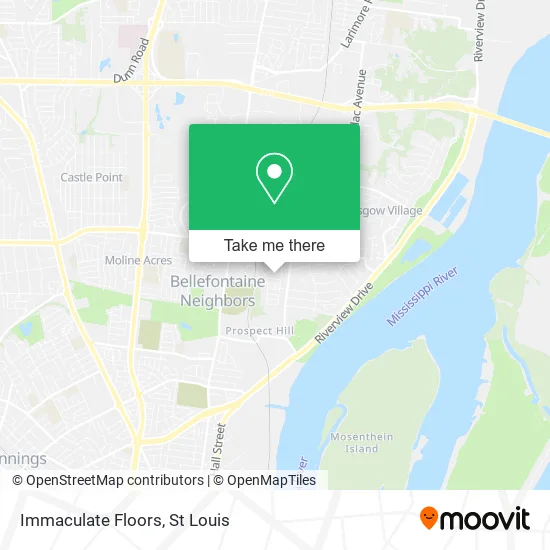 Immaculate Floors map