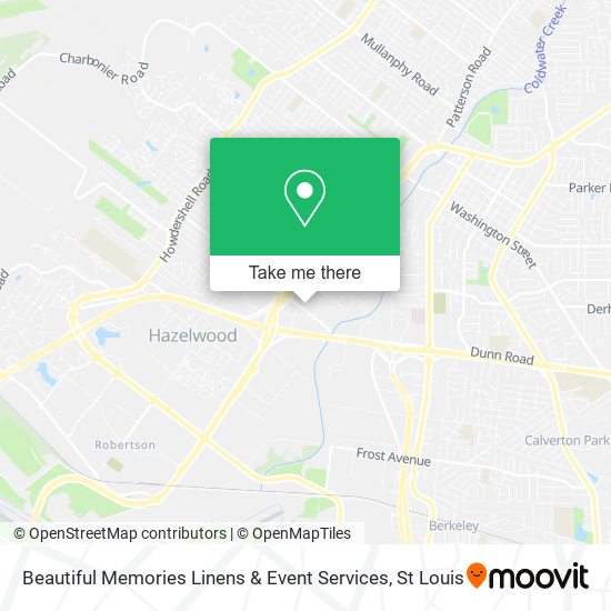 Mapa de Beautiful Memories Linens & Event Services