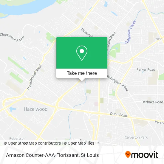 Amazon Counter-AAA-Florissant map