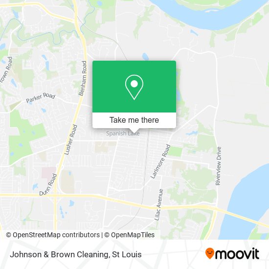 Johnson & Brown Cleaning map