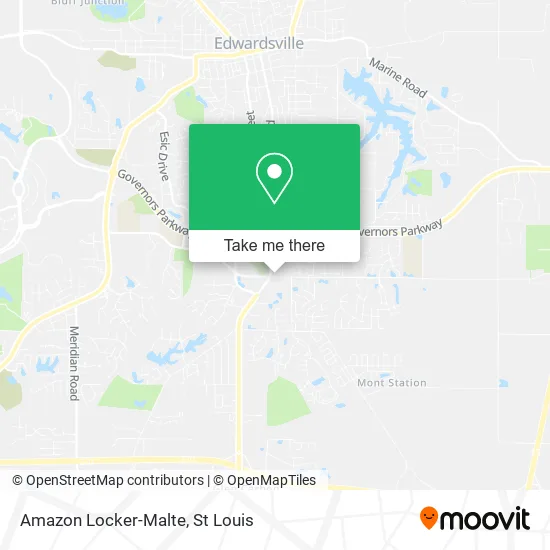 Amazon Locker-Malte map
