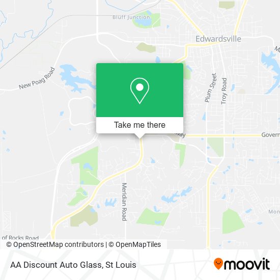 AA Discount Auto Glass map