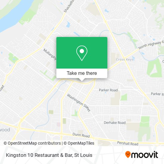 Kingston 10 Restaurant & Bar map