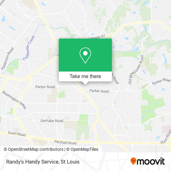 Randy's Handy Service map
