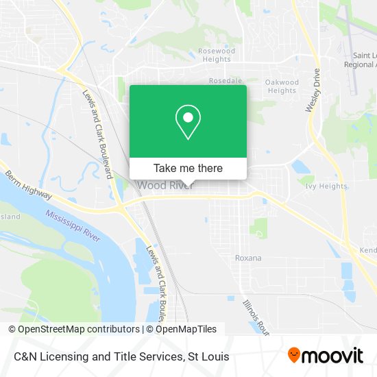 Mapa de C&N Licensing and Title Services