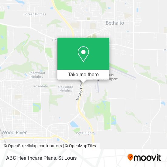 ABC Healthcare Plans map