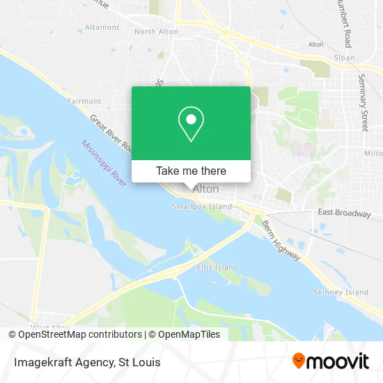 Mapa de Imagekraft Agency