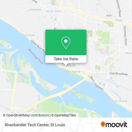 Mapa de Riverbender Tech Center