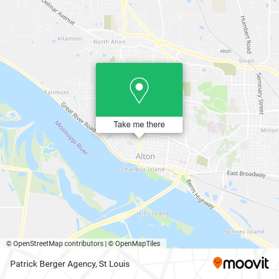 Patrick Berger Agency map