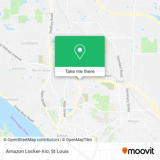 Amazon Locker-Irio map